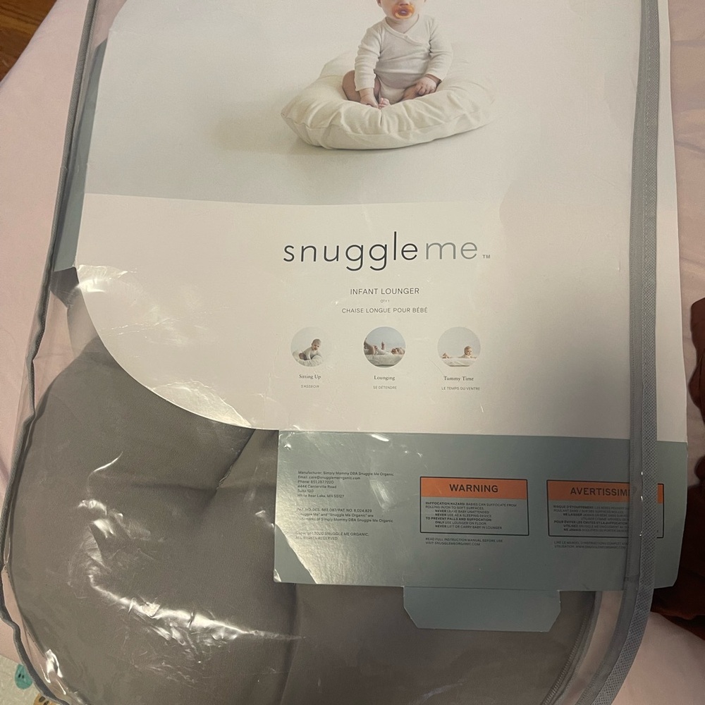 Infant Lounger in Gray